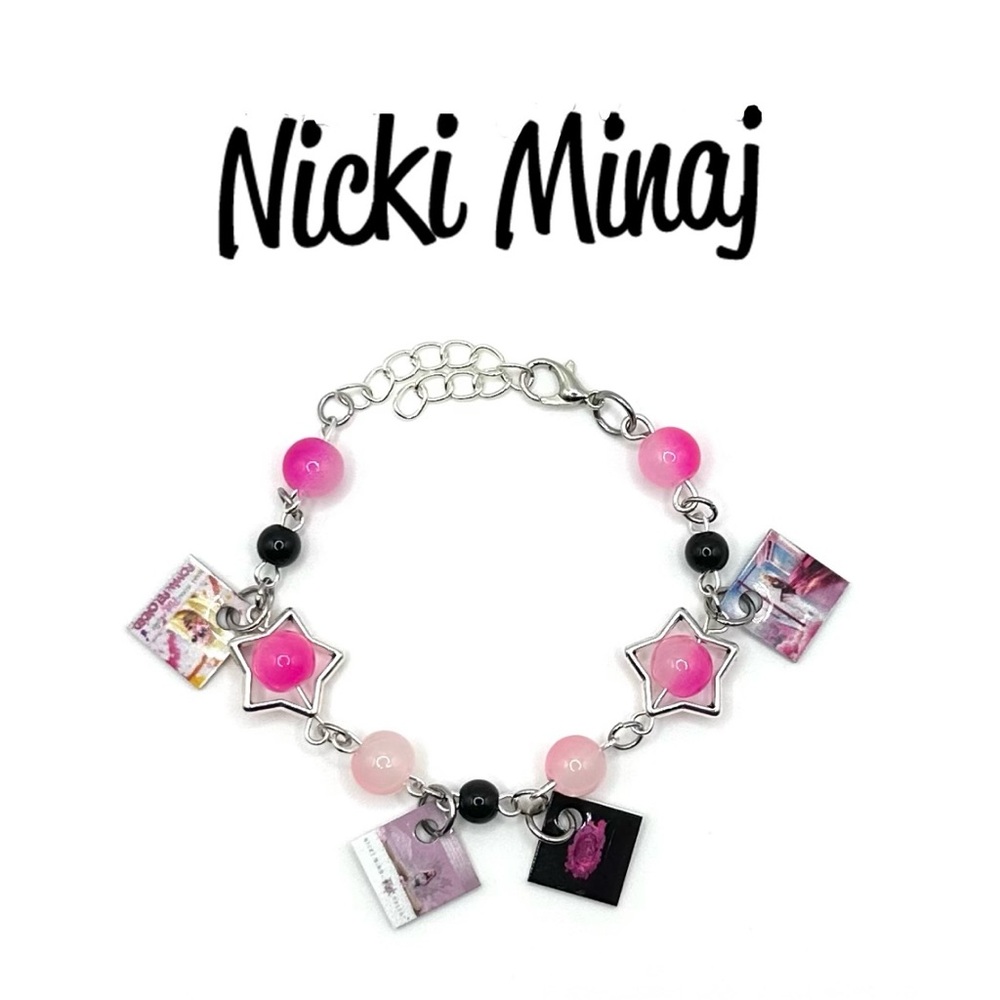 Nicki Minaj Mini Album Charm Bracelet | Concert Outfit Accessories